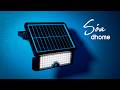 Projecteur LED solaire - DHOME - À détection PIR-1