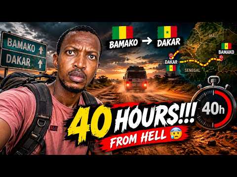 The 40-Hour Journey From Hell | Bamako to Dakar 🇲🇱🇸🇳