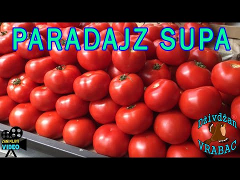 Video: Paradajz Supa Sa Tikvicama