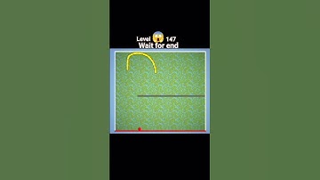 Brain it on!(level=147)#solution.Make the ball touch the ground#brain it on#brain😱😱.