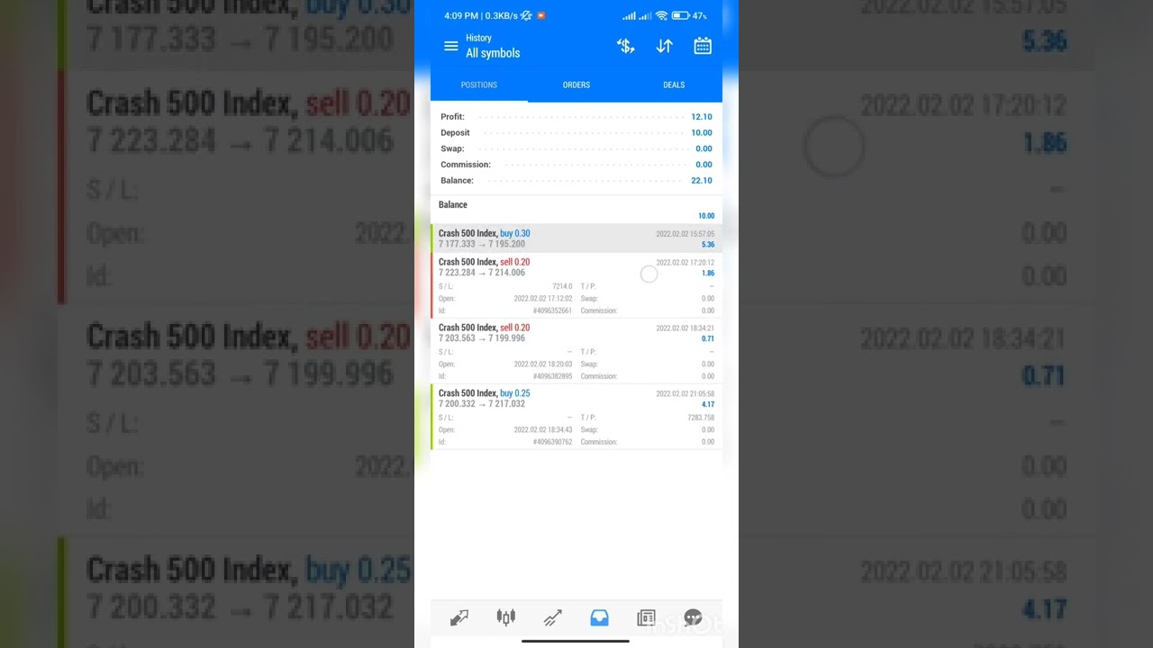 DERIV $10 TO $1000 Challenge episode 1[Epic🔥]