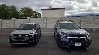 2025 Forester vs 2025 Ascent