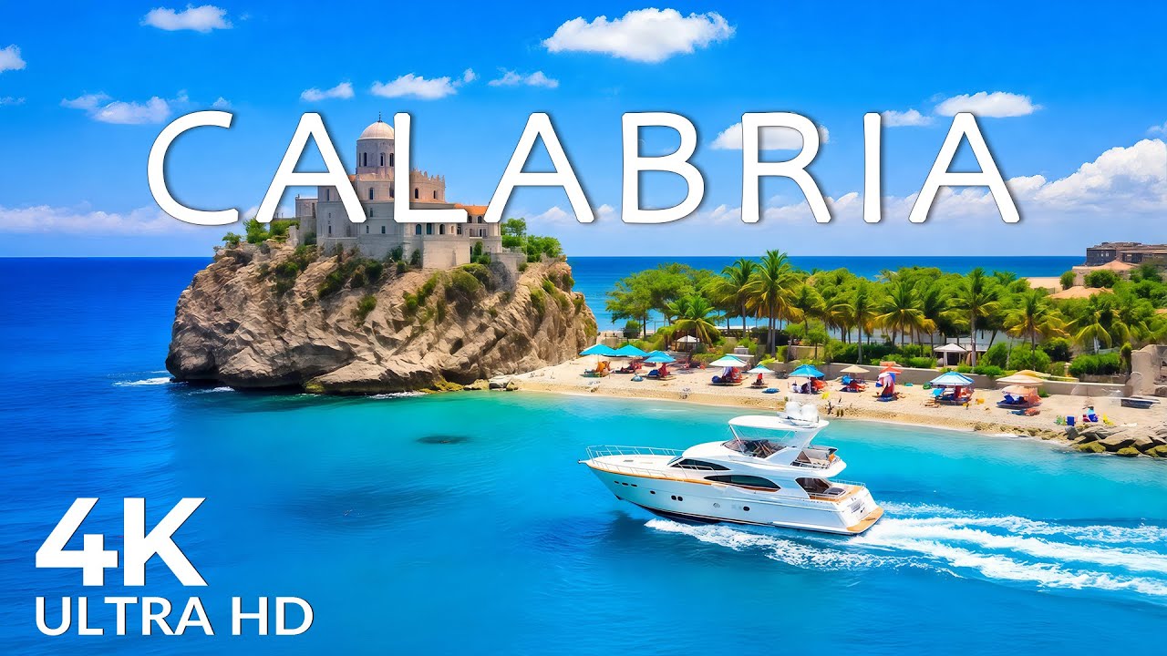 Calabria 4K Drone Footage 🌊 Summer Relaxing Vibes 4K UHD 2026 ☀ Chill Tropical Deep House Mix