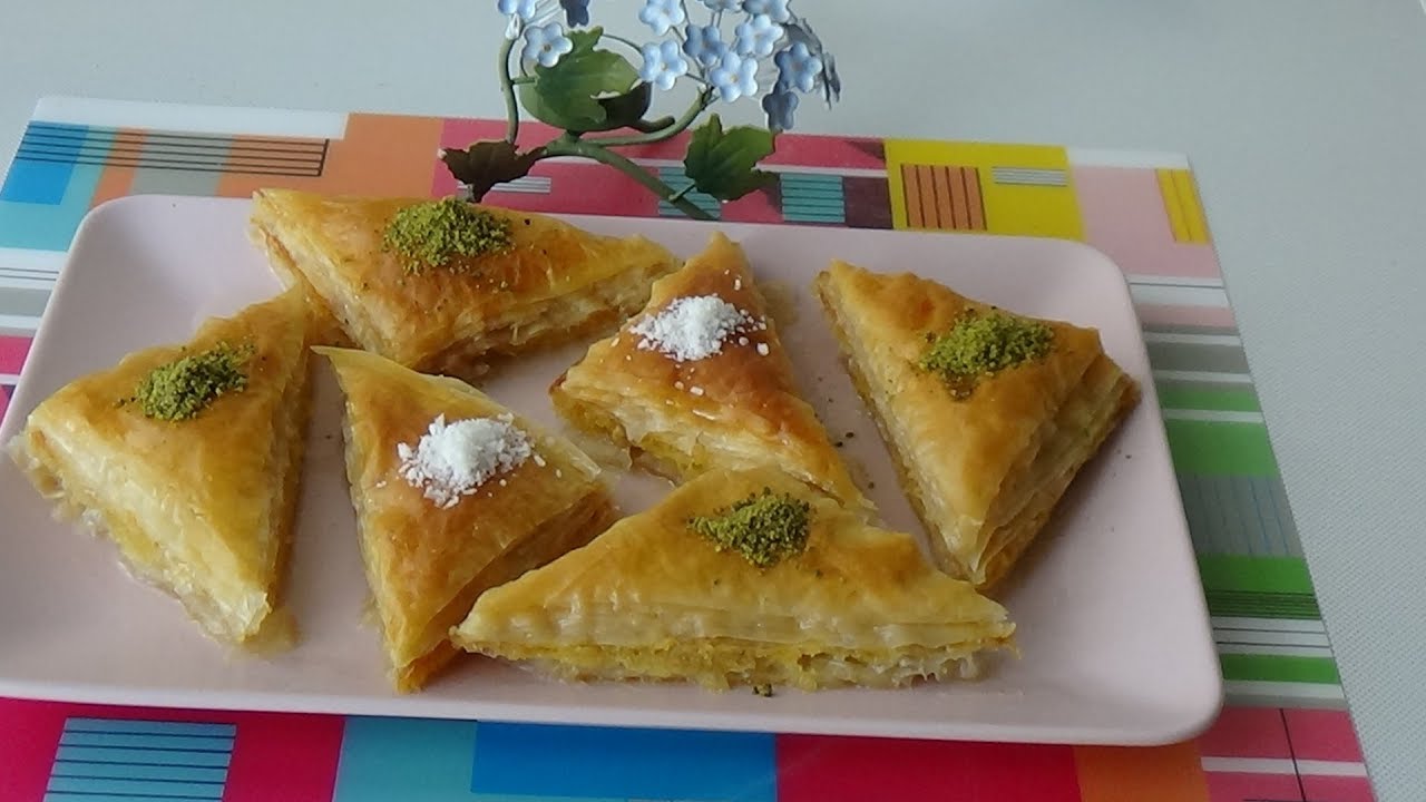 Fındıklı Kekli Baklava Tarifi YouTube