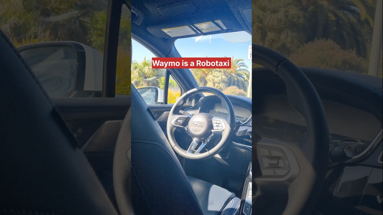 Driverless Car Waymo on California Roads