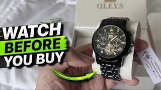 FULL REVIEW of OLEVS 9910 Automatic Tourbillon Self-Winding Sports Luxury Watch