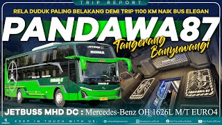 1100 KM Bersama Sleeper Bus Pandawa 87 Tangerang - Banyuwangi : Jetbus5 MHD DC EURO4 Air Suspension screenshot 5