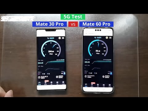 5G Network - Huawei Mate 60 Pro Test | Compare with Mate 30 Pro |