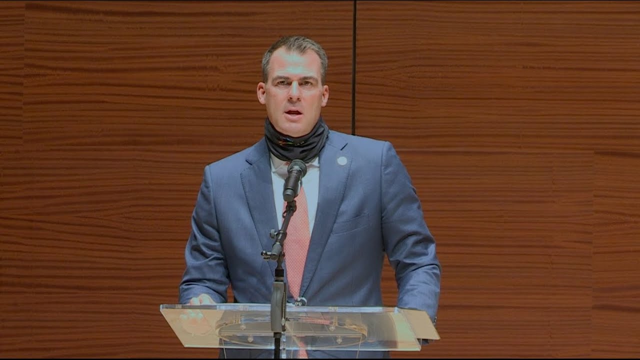 Governor Kevin Stitt Provides Update on the State's Response to COVID ...