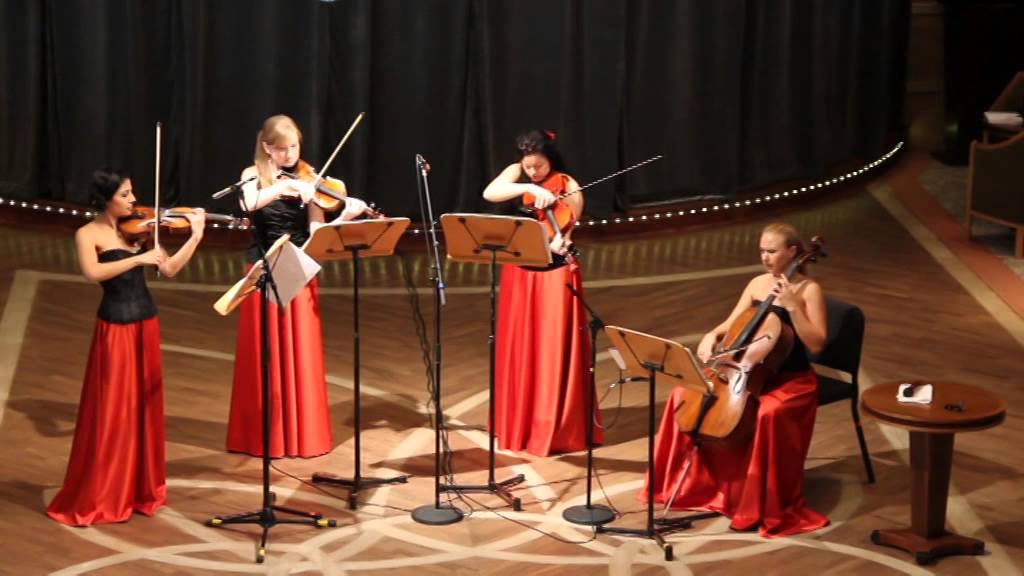 Jules Massenet Meditation Eos string quartet - YouTube