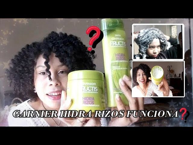 DE PRODUCTOS DE GARNIER sin parabenos para rizado)DEMOSTRACION - YouTube