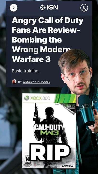 Angry Call of Duty Fans Are Review-Bombing the Wrong Modern Warfare 3 - IGN