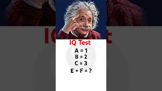 IQ Test #maths #iqtest #iqtrick #mathematics #iq #iqtestonline