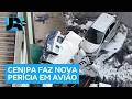 Cenipa realiza nova perícia em destroços de avião que caiu em Belo Horizonte