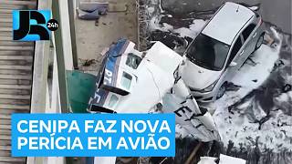 Cenipa realiza nova perícia em destroços de avião que caiu em Belo Horizonte