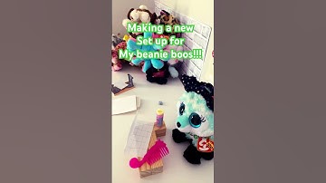 Making a new set up for my beanie boos!!! Pt1✨💖💖💖