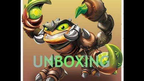 UNBOXING WAVE 2 Skylanders Swap Force SCORP!
