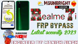 Realme 7i FRP Bypass | Unlock Google Account Verification | Easy Step-by-Step Guide😱👉💯🔥❤️‍🔥