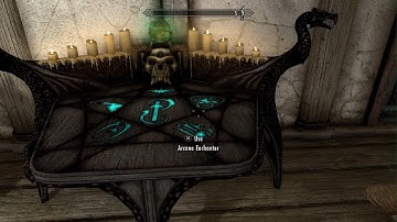Skyrim  invisible Alchemy lab 💯
