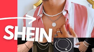 SHEIN - LO QUE COMPRÉ Y LO QUE RECIBÍ - COLLARES Y PULSERAS PARA HOMBRE