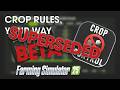 Crop Control Override 2.0 Beta.1 Showcase | Per-Save Crop Rules, NPC Control & Validation | FS25