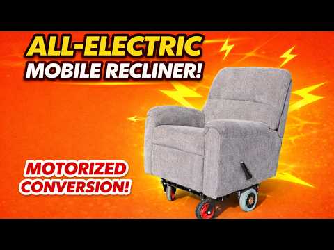 I Built a Fully Electric Motorized Recliner You Can Drive