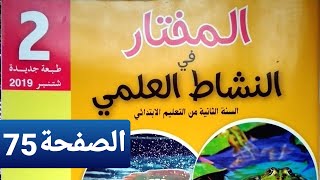 مشروع صنع دارة كهربائية بسيطة الصفحة 75 المختار في النشاط العلمي الثاني ابتدائي