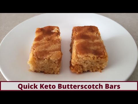 Simple And Delicious Butterscotch Keto Bars Nut Free And Gluten Free