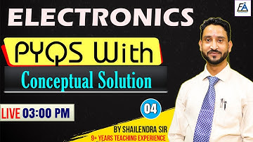 #04 | ELECTRONICS PYQ