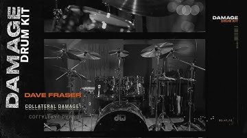 "Collateral Damage" by Dave Fraser | Damage Drum Kit Demo | Heavyocity