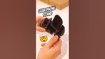 3D Printed Gear Phone Stand #howto #3dprinting #diy