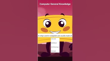 Computer General Knowledge-Question of Today-Linux-GK Quiz-ICs of Computers made of what?