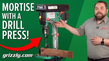 Convert your Drill Press into a Mortising Machine!