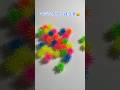 マジックウニぼうず😃 Colorfull falling satisfying ASMR video #玩具#おもちゃ #asmr #shorts #shortsvideo