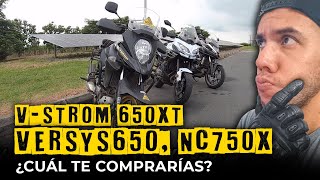 ⚡VStrom 650, Versys 650 o NC750X⚡ ¿Cuál comprarías?