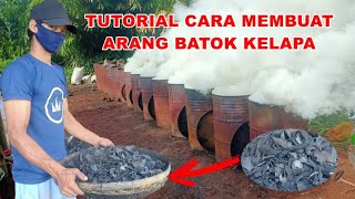 TUTORIAL FULL MEMBUAT ARANG BATOK KELAPA #PURWAKARTA