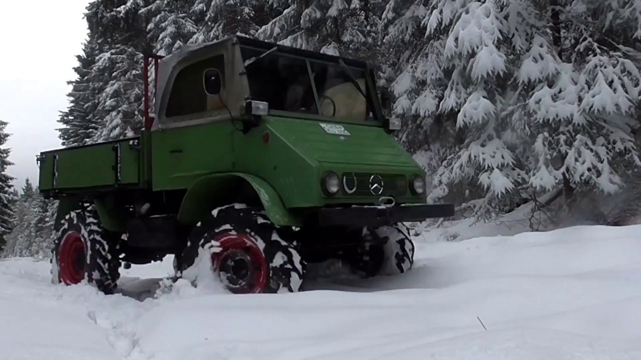 Unimog 411 am Limit im Schnee #EXTREME OFFROAD
