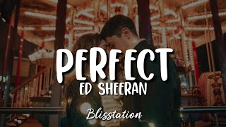 Video thumbnail of "Ed Sheeran - Perfect  (Lyrics)"