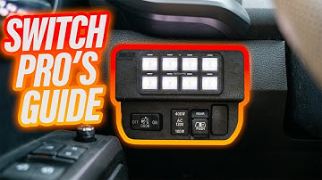 SP9100 2021-2016 Tacoma Install [Switch Pros Install Guide] Tacoma Electrical Guide