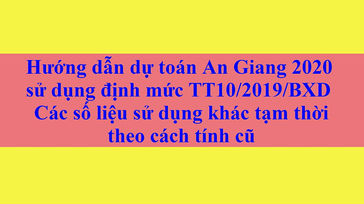 Bản giao diện khi dùng tt10 cho dự toán năm 2024