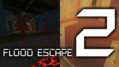 Roblox Flood Escape 2 - Graveyard Cliffside (Revamp) & Sedimentary Temple (Hard)