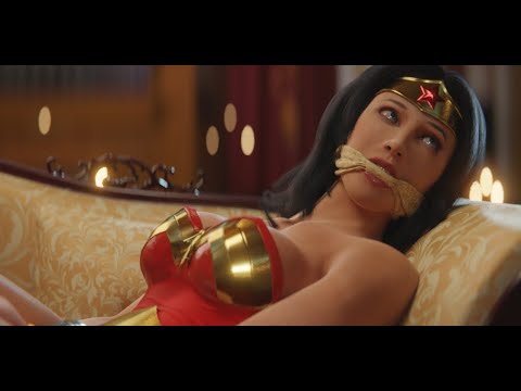 Wonder Woman tied up