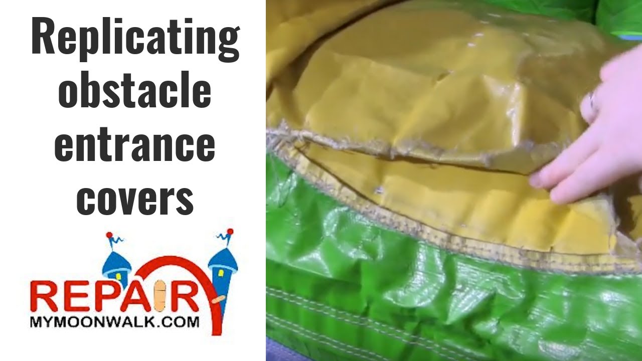 jumpy castle rentals edmonton Replacing the covers on an inflatable obstacle course