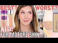 5 best  worst new foundations for mature skin 2024  foundation roundup