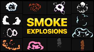 Smoke Explosions Kit - Energetic FX Assets (Ae, Pr, Dr, FCPX) Free