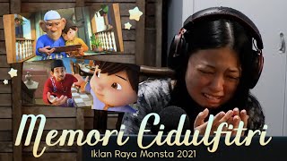 Blind React - Memori Eidulfitri (Iklan Raya Monsta 2021)