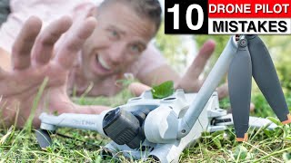 ⚠️ 10 MISTAKES every Drone Pilot MUST AVOID! - DJI Mini 3 Pro 🚁