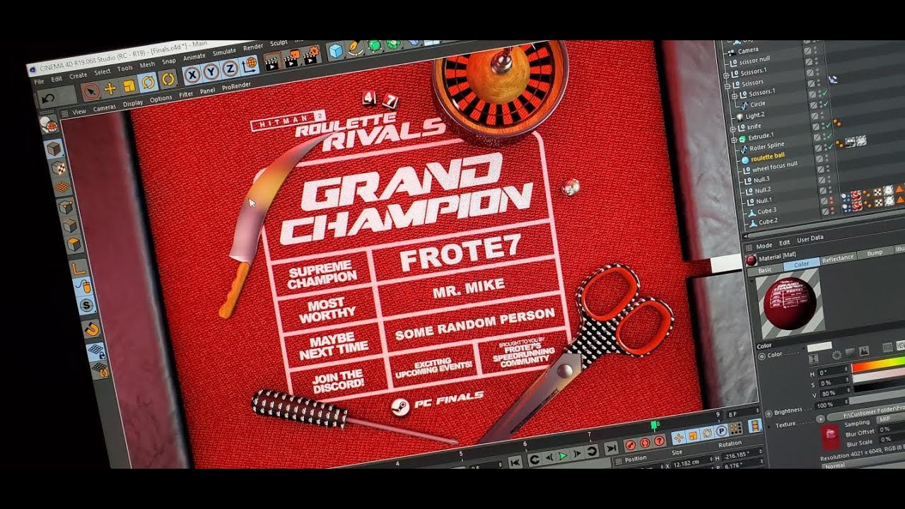 Roulette Rivals - PC Grand Final: Frote7 vs. MrMike - YouTube