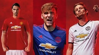 school speelplaats Medisch wangedrag adidas Manchester United Official Kit 2016/2017 (Home, Away, Third) -  YouTube