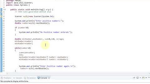 Example of While Loop-input Numbers until user enter negative number -18310#bscs6ea#java#javaexample
